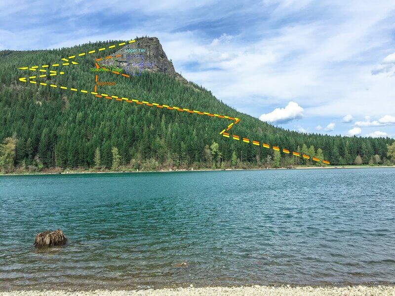 래틀스네이크 리지 (Rattlesnake Ledge) 관련사진