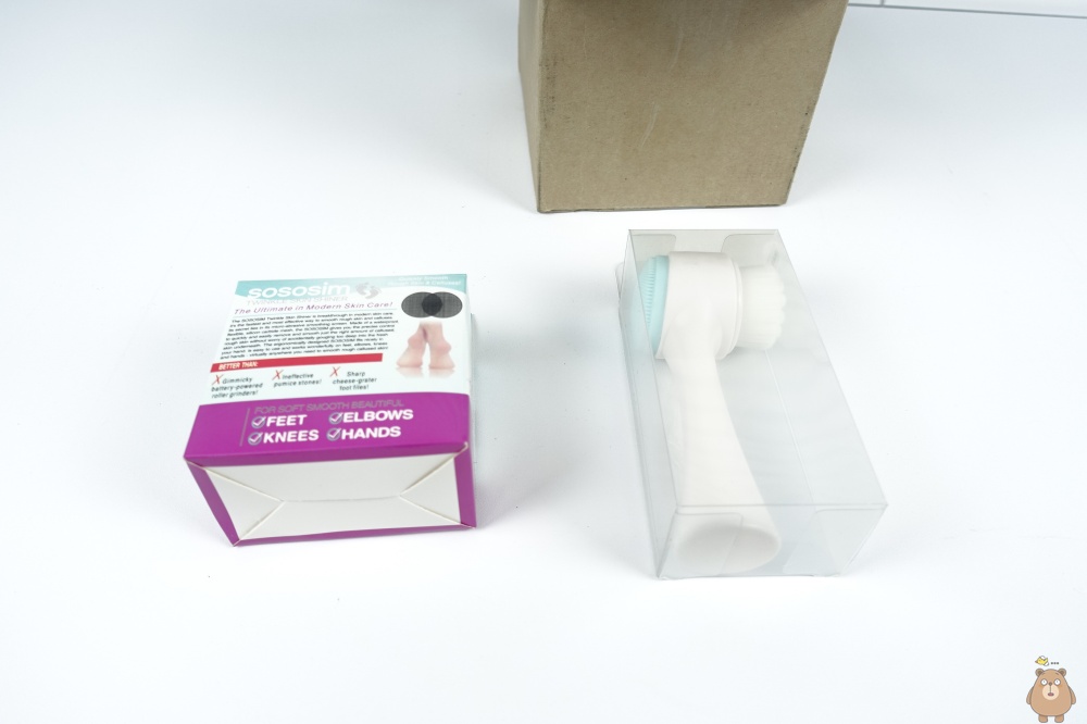 스크린 각질 제거기, 원형 사포 스타일