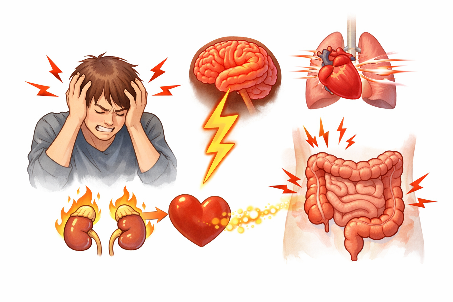 스트레스형 과민성 장 증상, 이렇게 바꾸면 달라집니다!