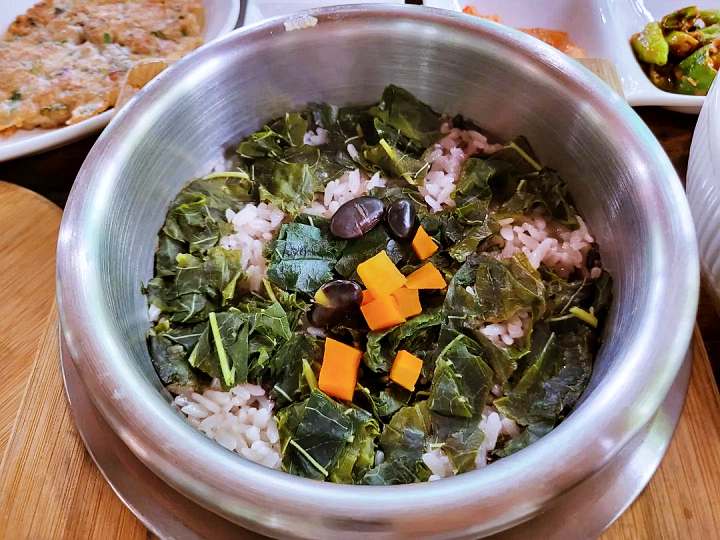 생생정보 뽕잎밥 정식 맛집