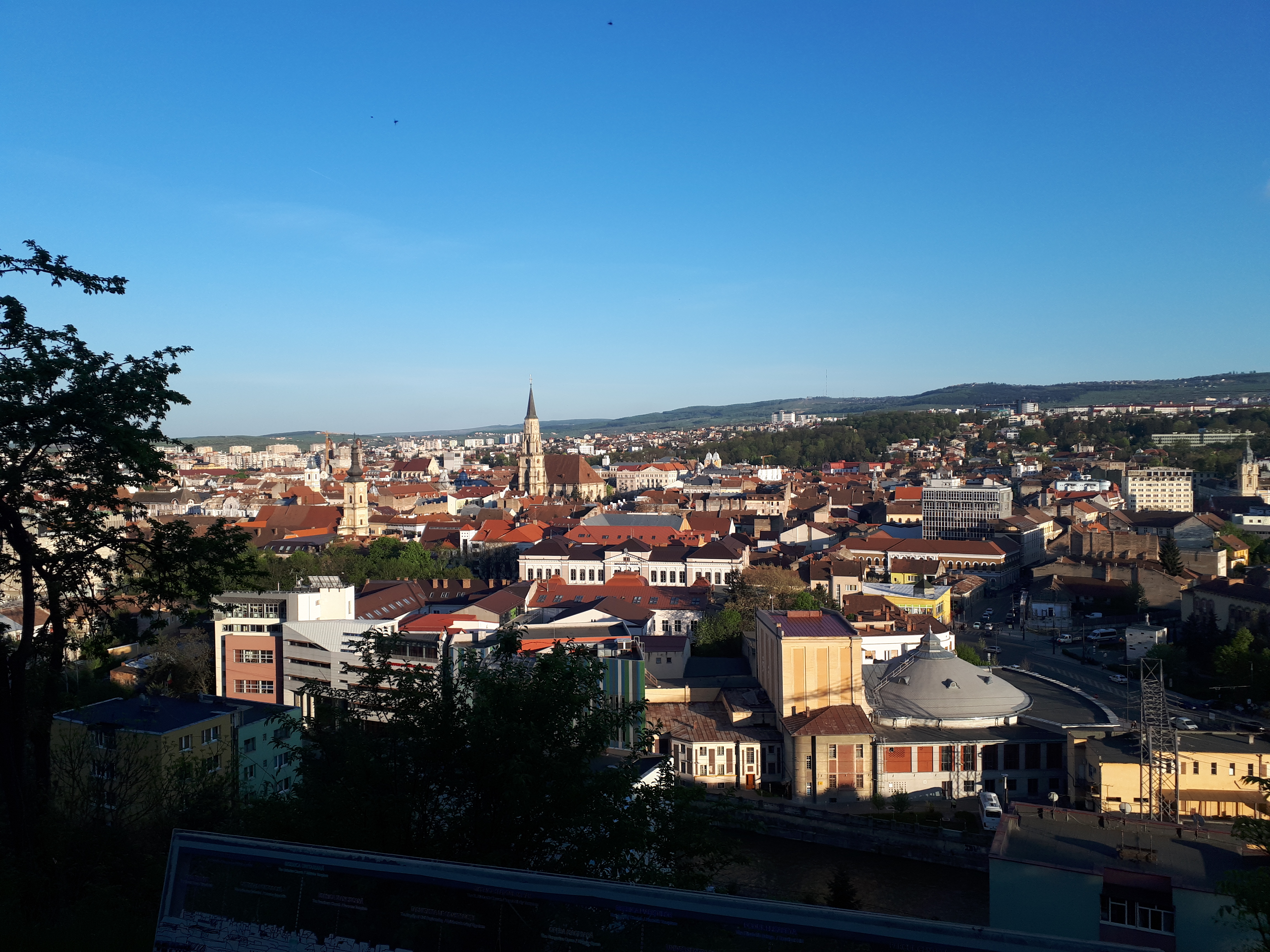 루마니아 클루지나포카 요새 언덕 우