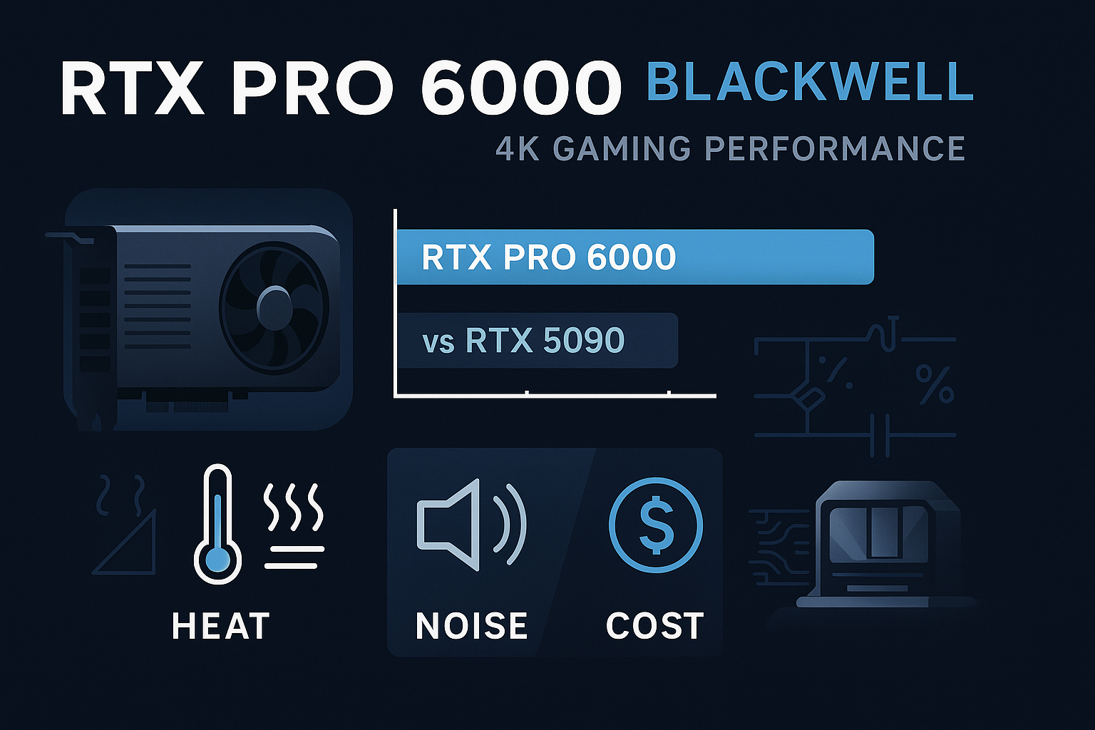 RTX Pro 6000 vs RTX 5090 성능 비교 RTX Pro 6000 Blackwell 게이밍 성능