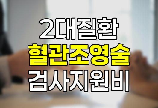 KB손해보험 2대 질환 혈관조영술 검사지원비 특약 해석