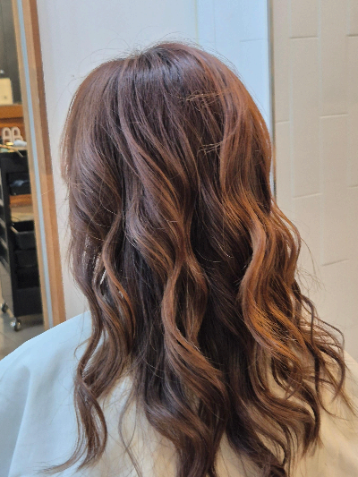 볼륨펌이 어울리는 얼굴형