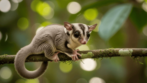 슈가 글라이더의 무는 행동 (애정 표현, 경계심, 사회성 부족 원인과 해석) 관련 사진