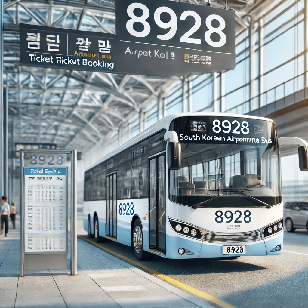 8928번 공항버스 시간표&amp;#44; 공항버스 8928 예매 4