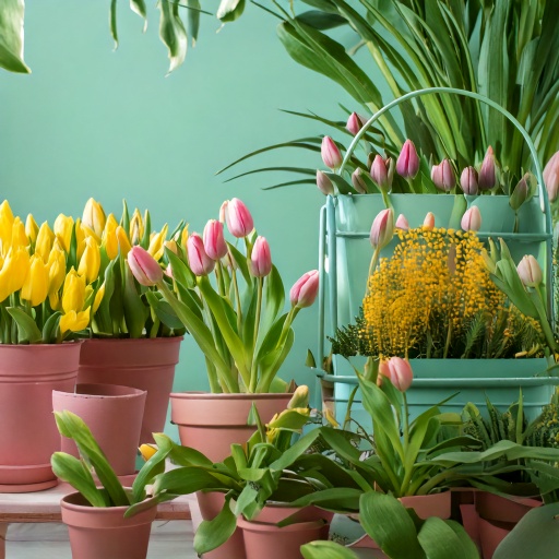 튤립구근심는시기&amp;#44; 보관법&amp;#44; 개화&amp;#44; 화분에 심기