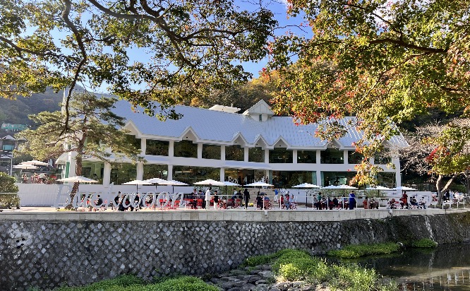 장성 백양사 카페 백운 사진