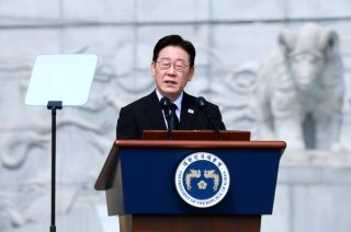 서해수호의 날이란 기념식 이재명 영웅 추모