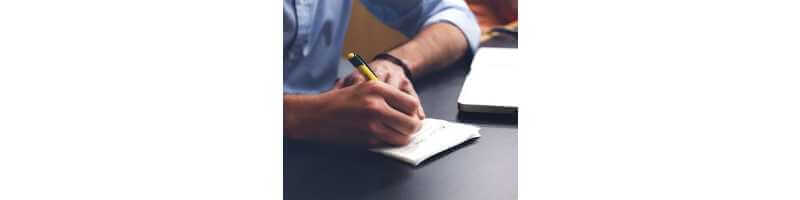 노트-작성-모습