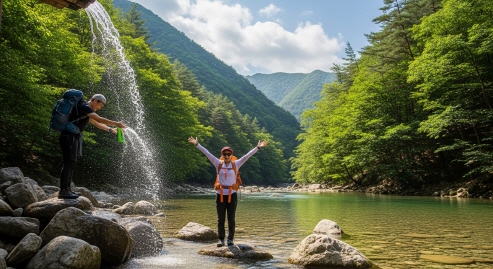 구례 피아골 계곡과 트레킹