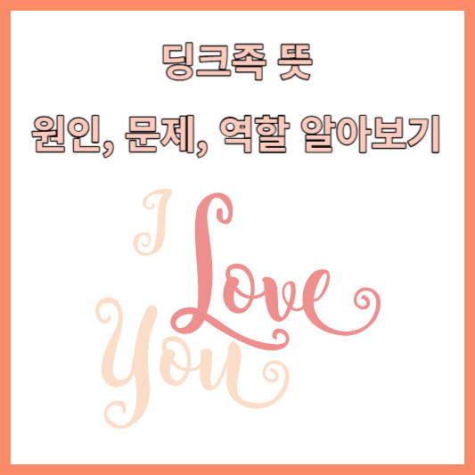 딩크족 뜻