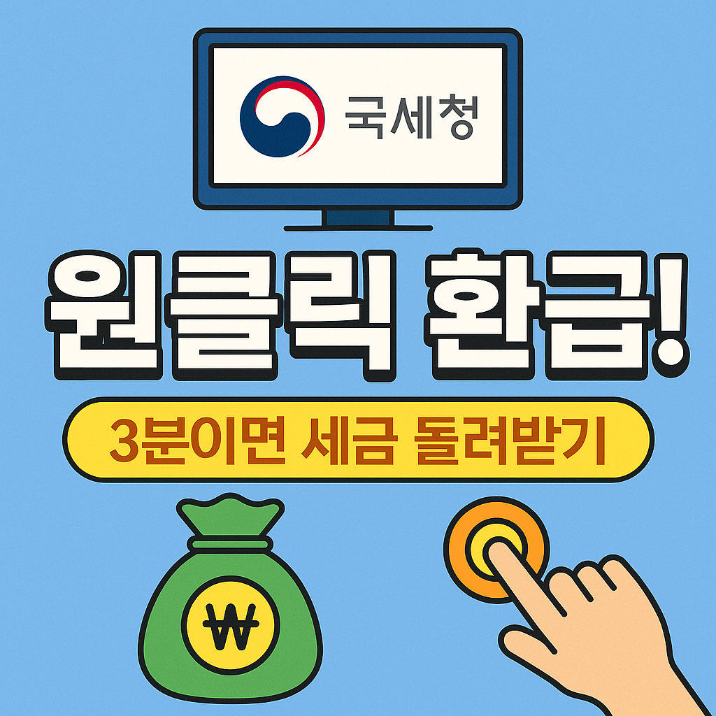 2025국세청 원클릭 환급신청