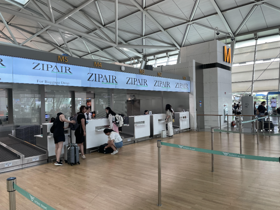 인천국제공항 M카운터