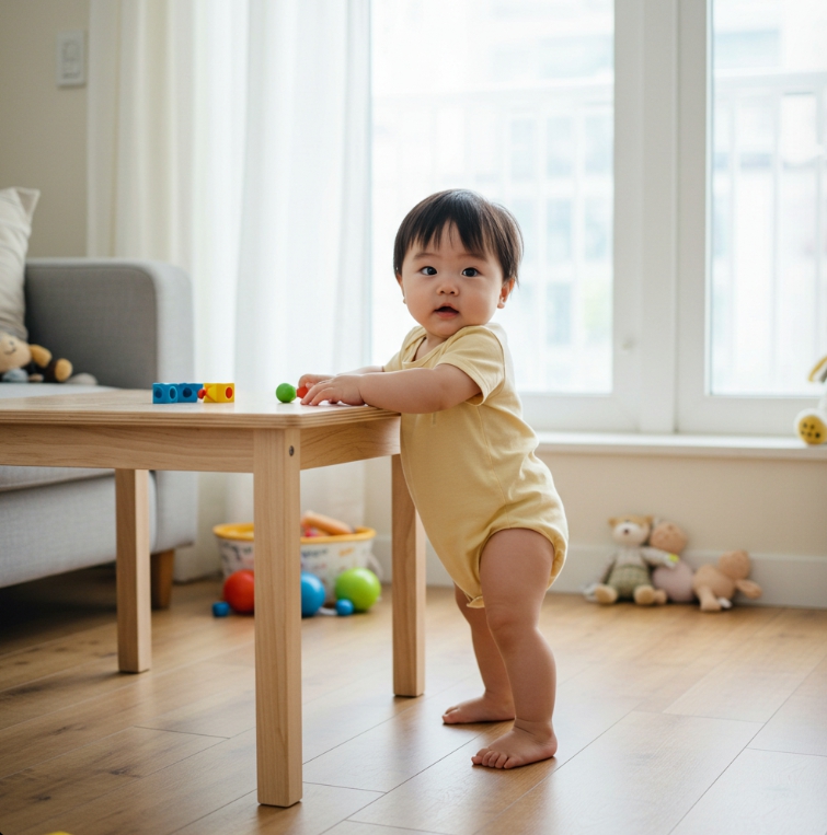 성장 빠른 아기, 이런 모습 보여요!