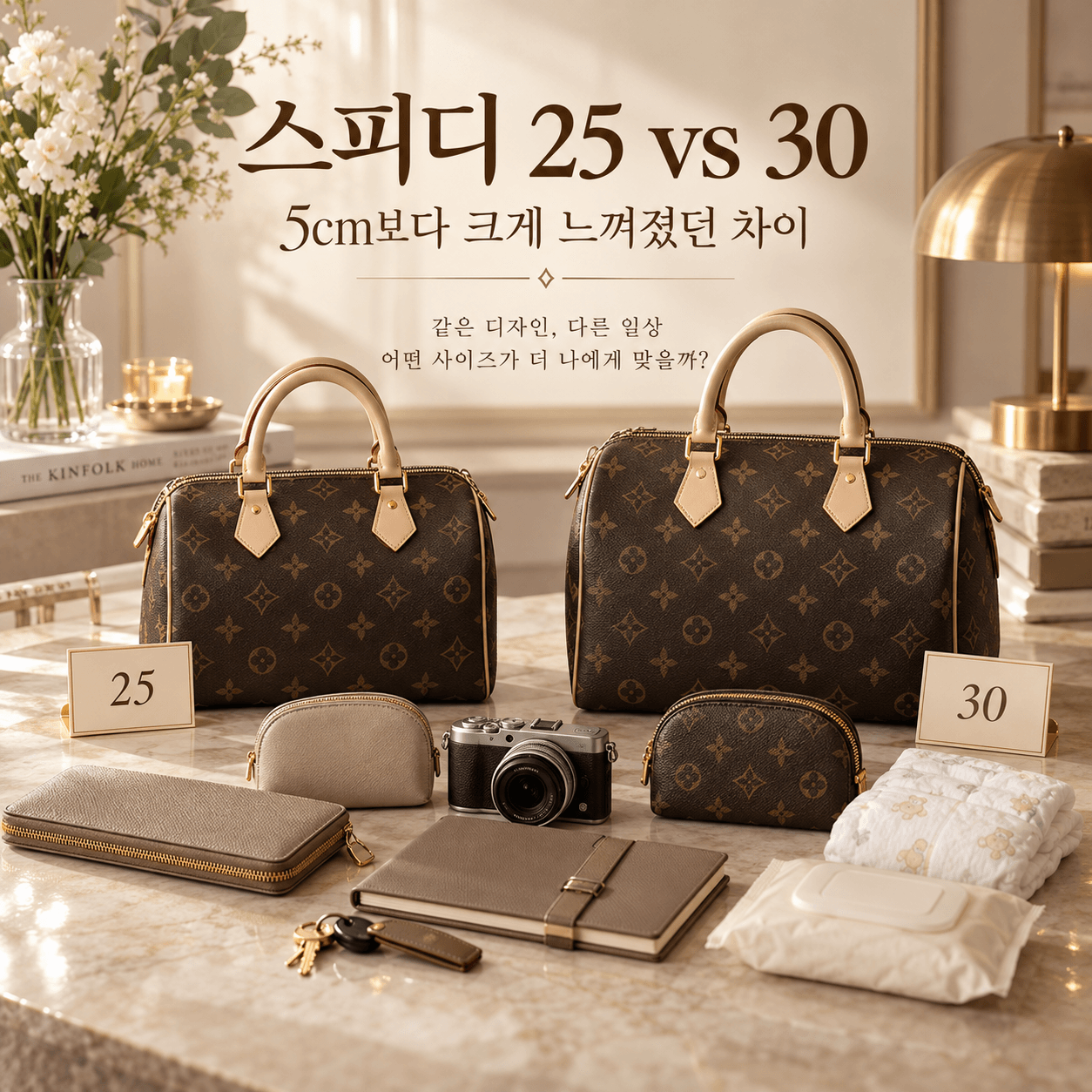 루이비통 스피디 25 vs 30