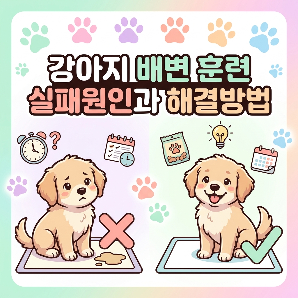강아지 배변훈련