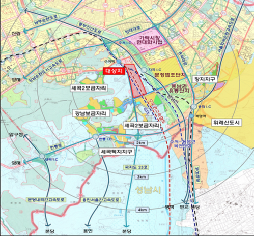 수서 역세권 개발 예상도 1