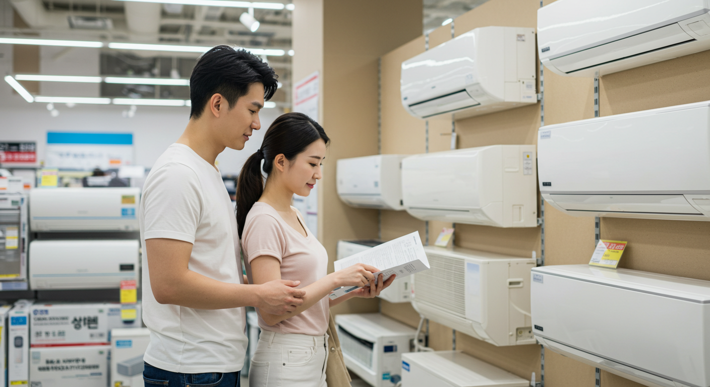 벽걸이 에어컨 6평형 1등급