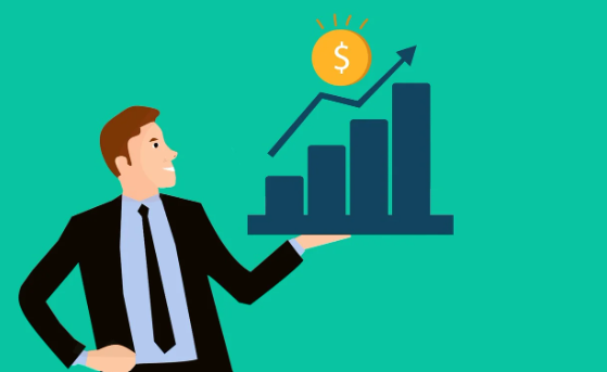 주식그래프 성장이미지