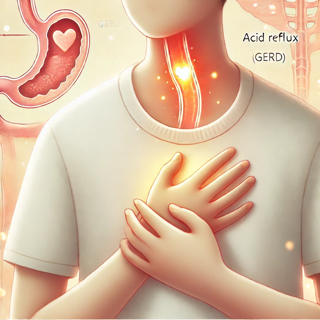 역류성 식도염 이미지