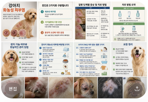 강아지 화농성 피부염 원인부터 치료까지 꼭 알아야 할 핵심 가이드