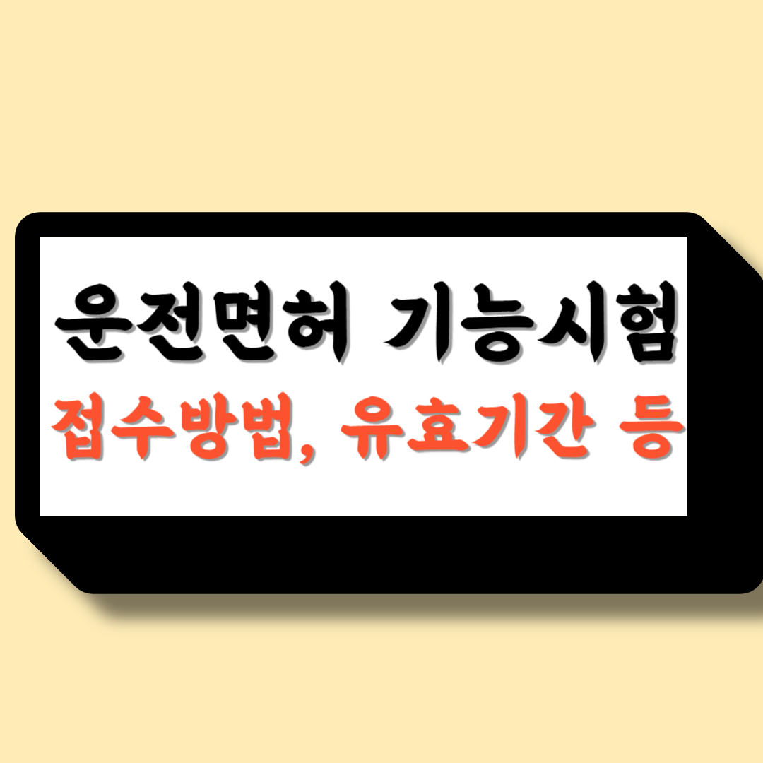 운전면허 기능시험