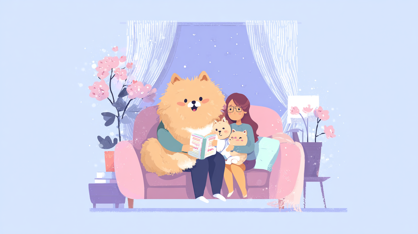 포메라니안 순종 구별법