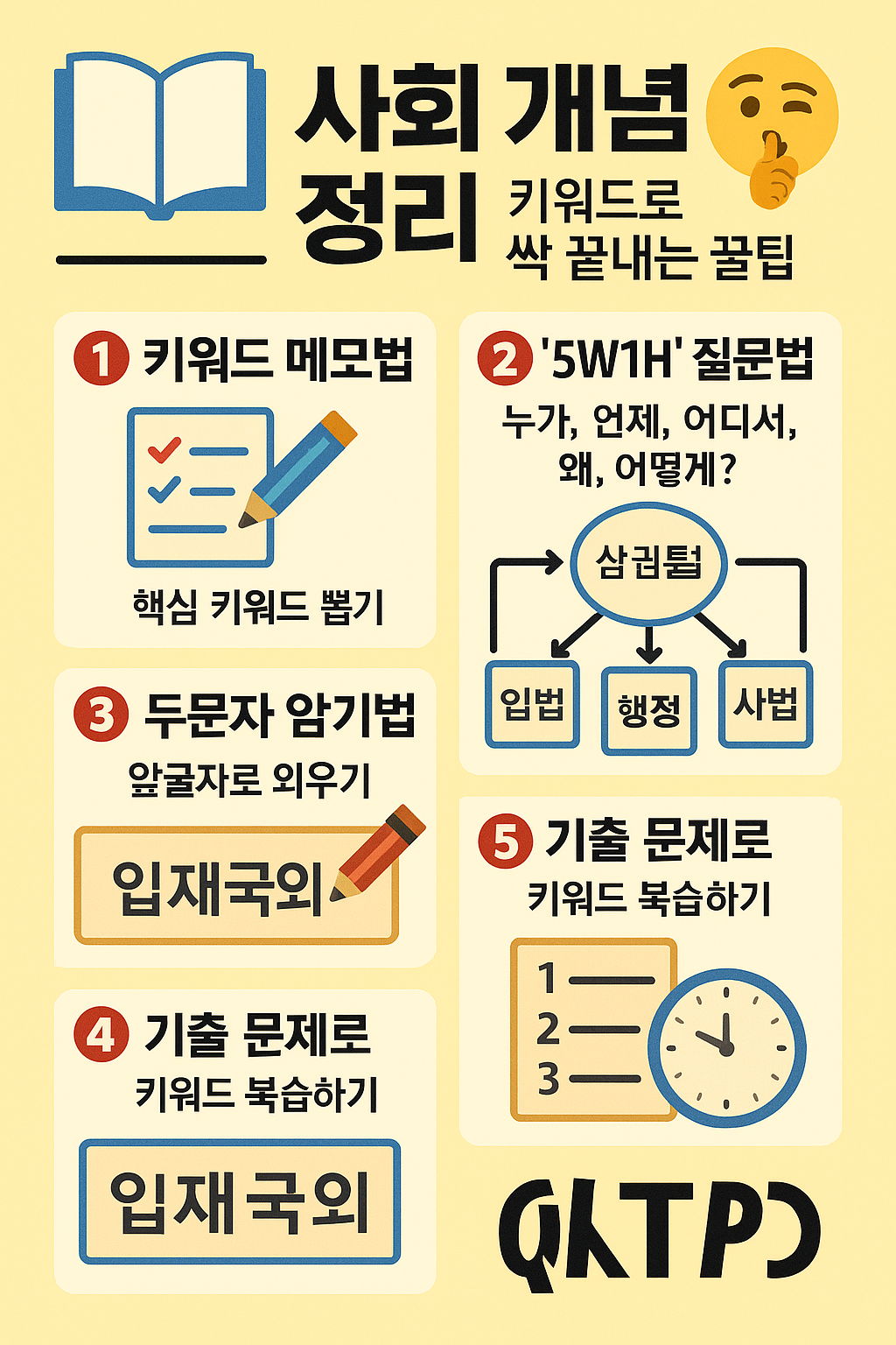 사회 개념, 키워드로 싹 정리하는 꿀팁 대방출!