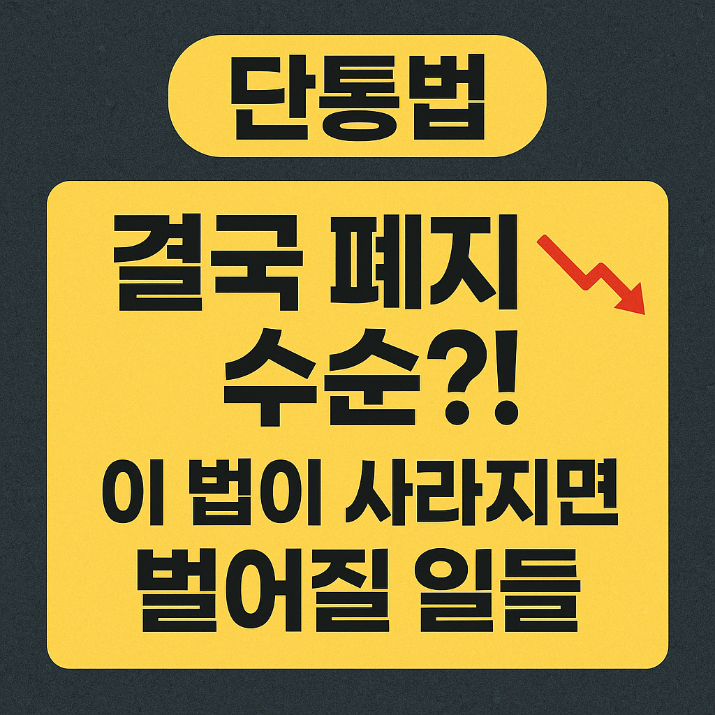 단통법, 결국 폐지 수순?!