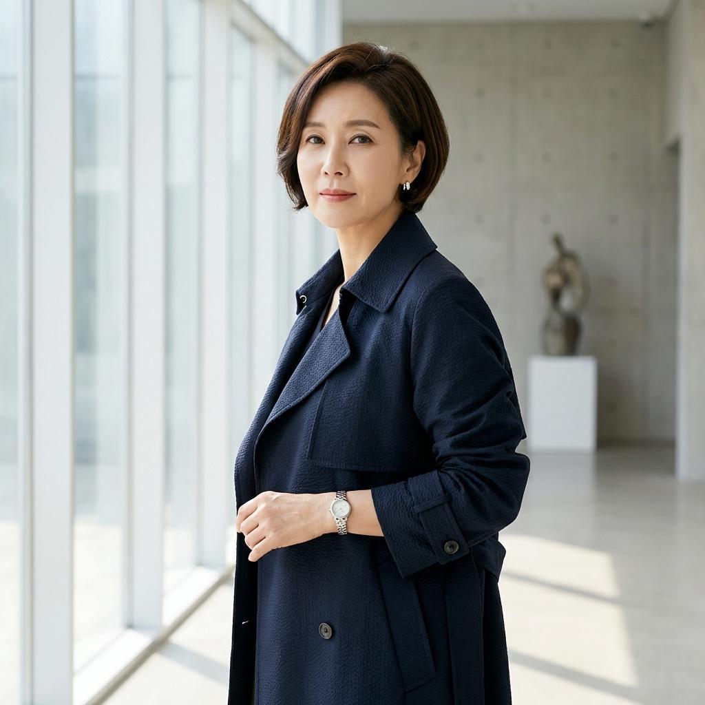 백화점 퀄리티 부럽지 않은 가성비 50대 봄 코트 추천