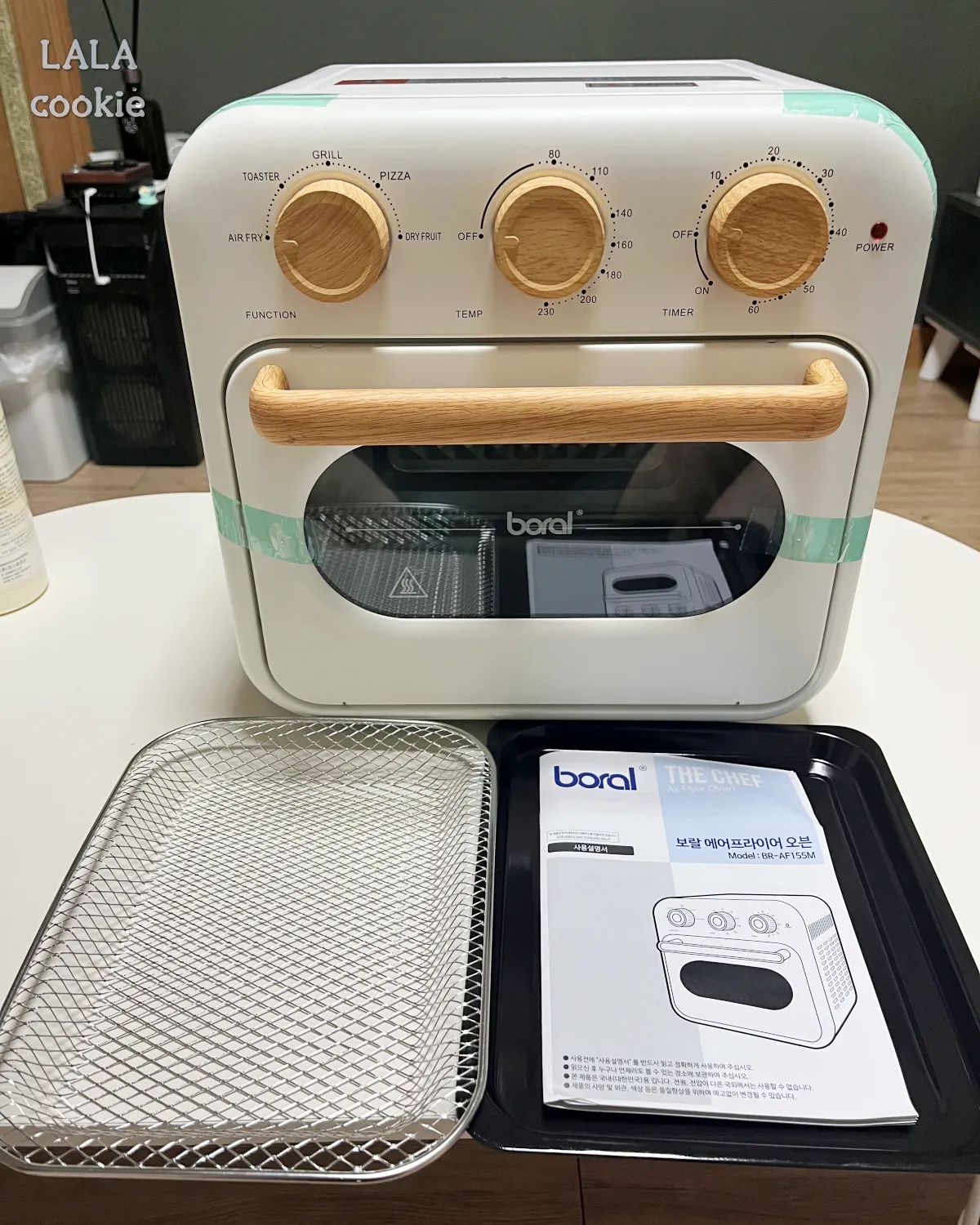 집들이-선물-가성비-좋은-보랄-에어프라이어-구성품-사진