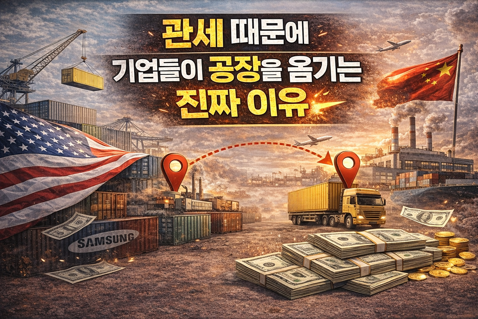 관세 때문에 기업들이 공장을 옮기는 이유