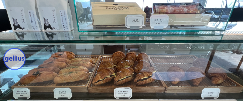 산토리니 여러 빵들