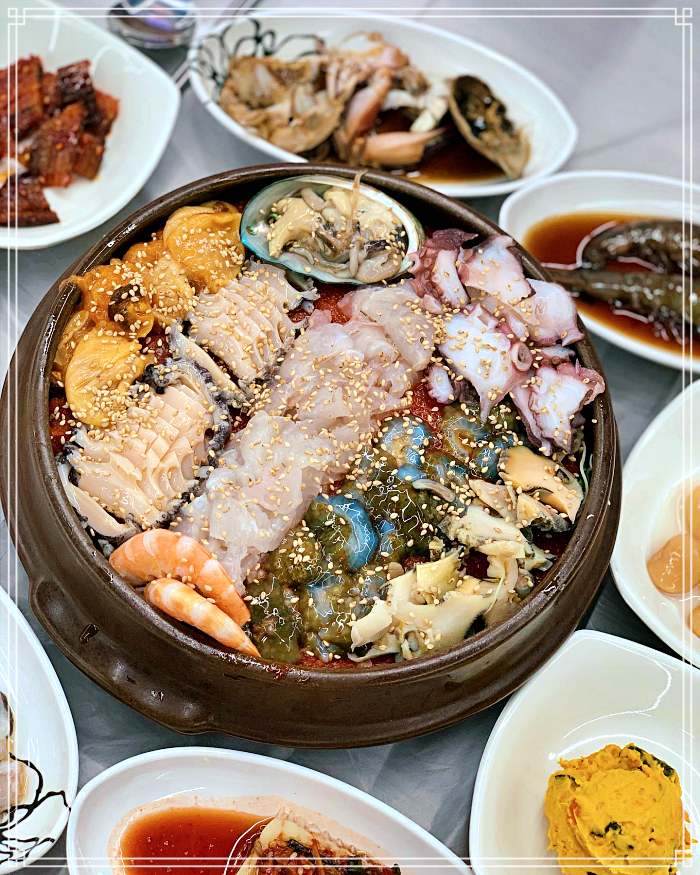 전남 여수 맛집 바다를 품은, 항아리물회