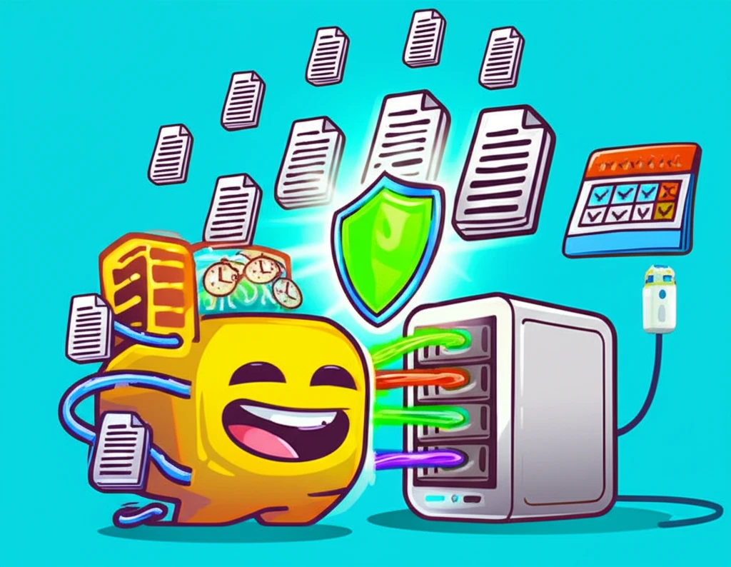 NAS 데이터의 중앙 집중화와 안전한..