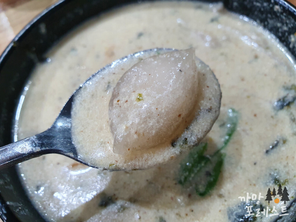 평창 메밀 막국수 들깨 옹심이