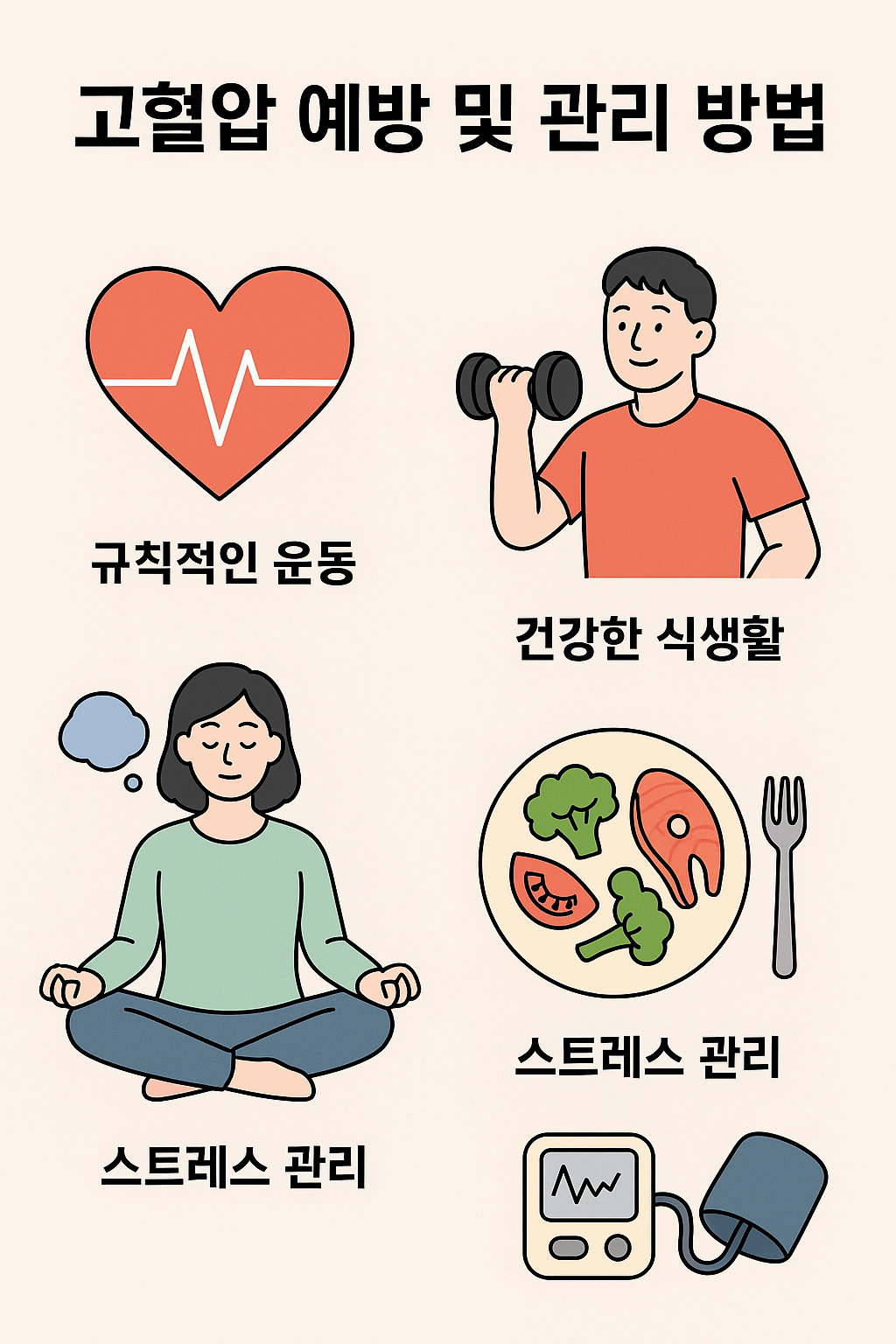 고혈압 예방과 관리법