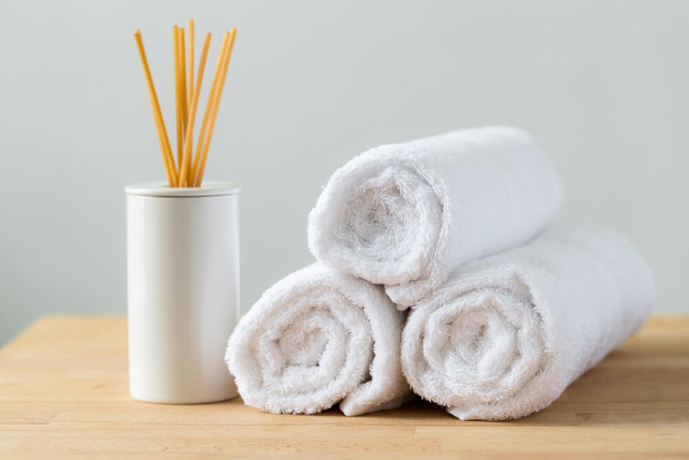 향기롭고 뽀송뽀송한 수건