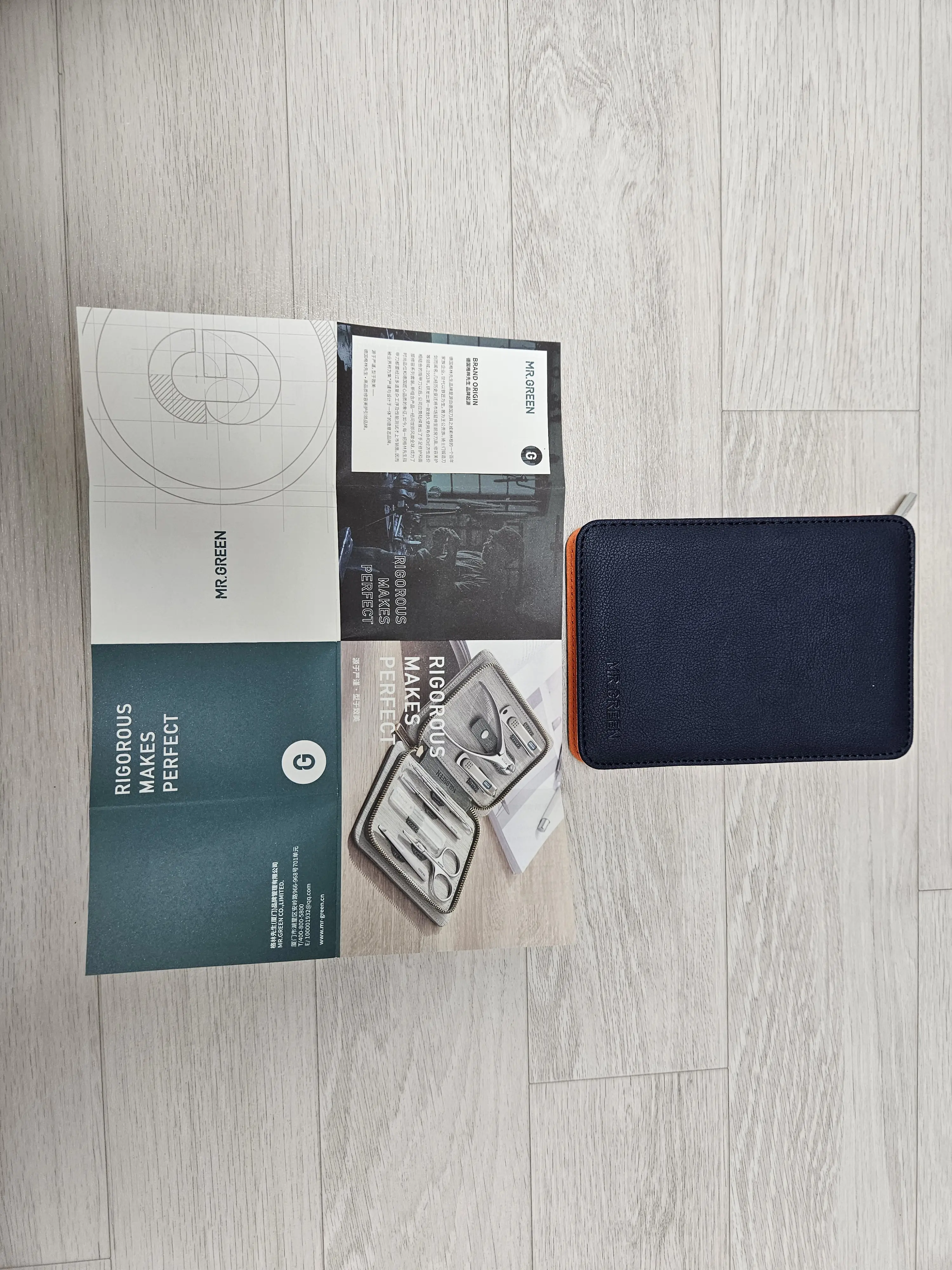 미스터그린 손톱깍이 MR6019 파우치 설명서