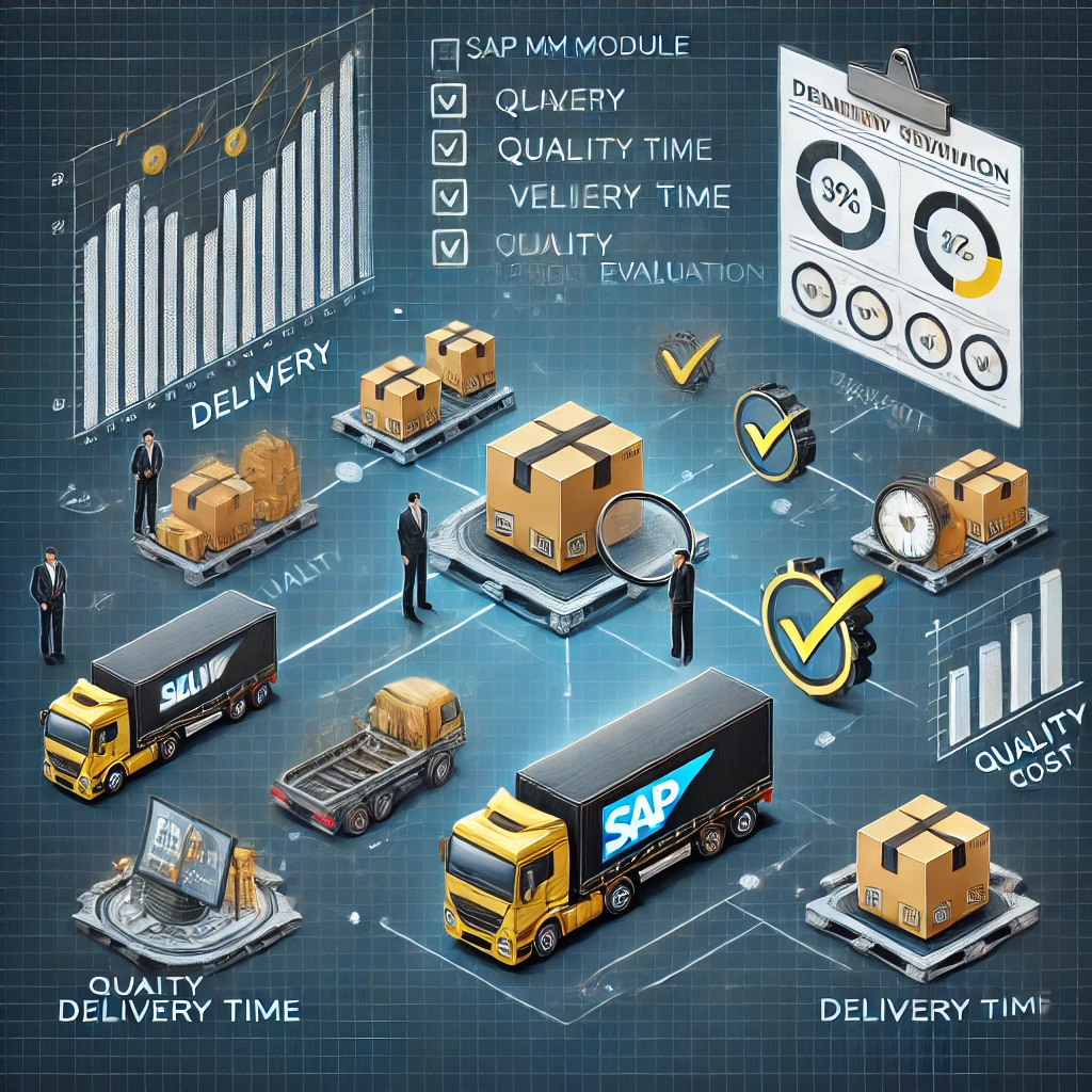SAP MM 모듈 출하(Delivery) 및 공급업체 평가(Vendor Evaluation)