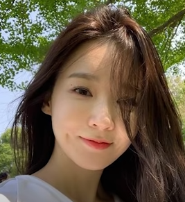 여자 앞머리 사이드뱅