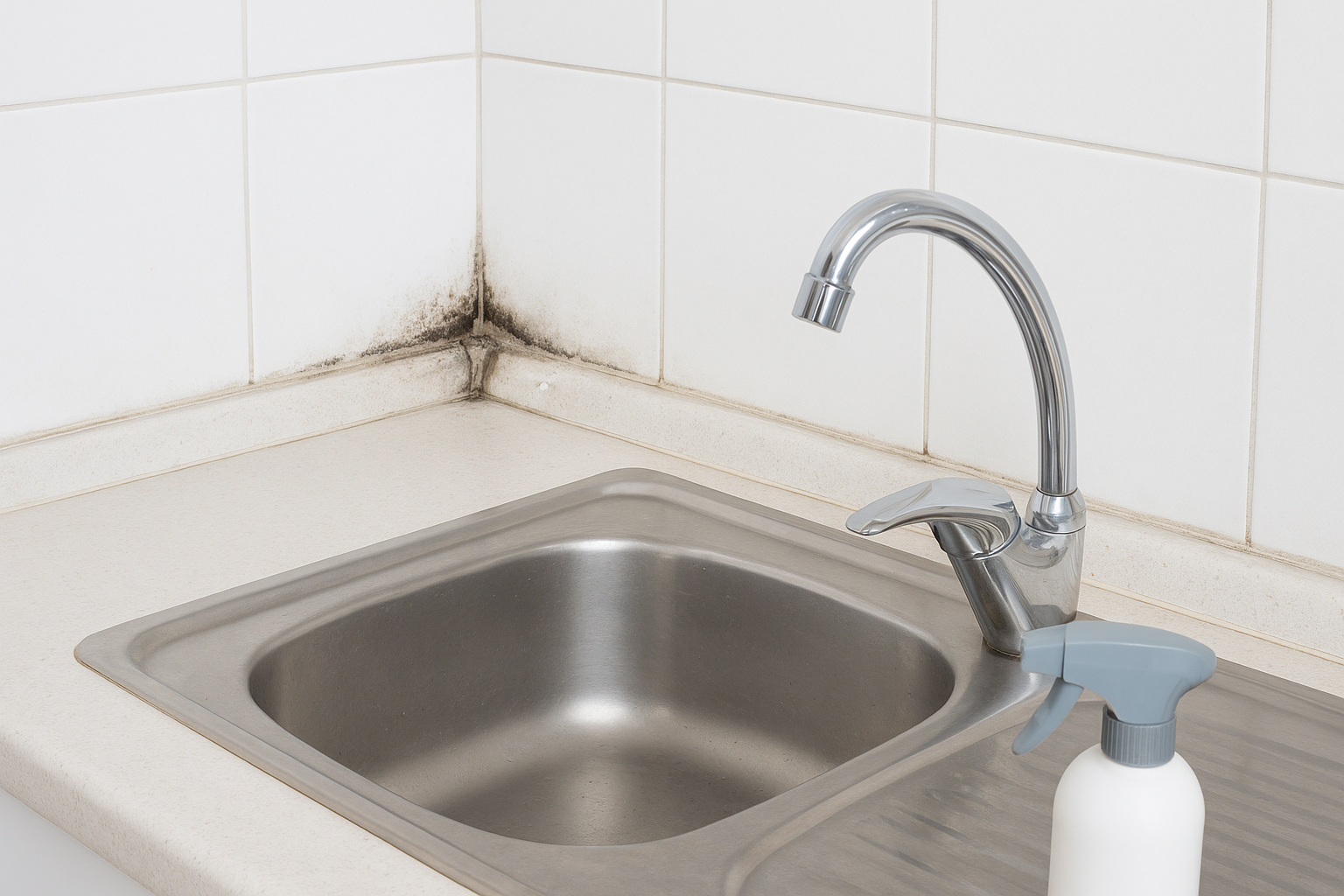 싱크대 곰팡이 제거