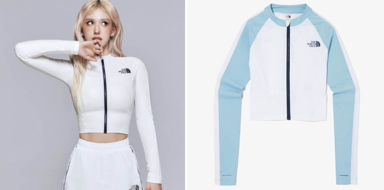 노스페이스 집업 래쉬가드