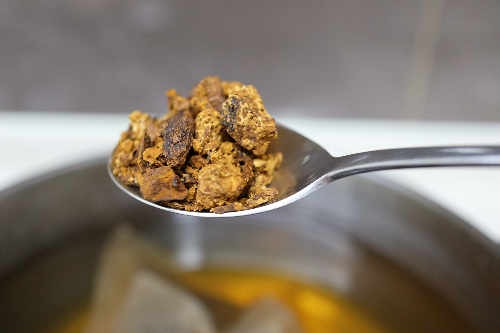 차가버섯-조각-한스픈