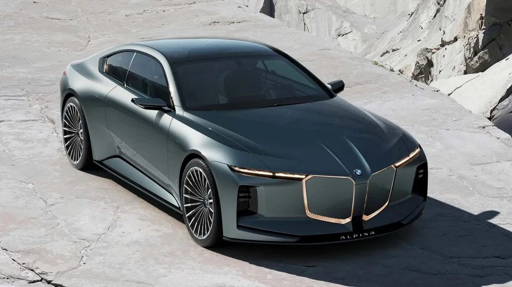 알피나 감성 담아 재해석된 BMW의 키드니 그릴