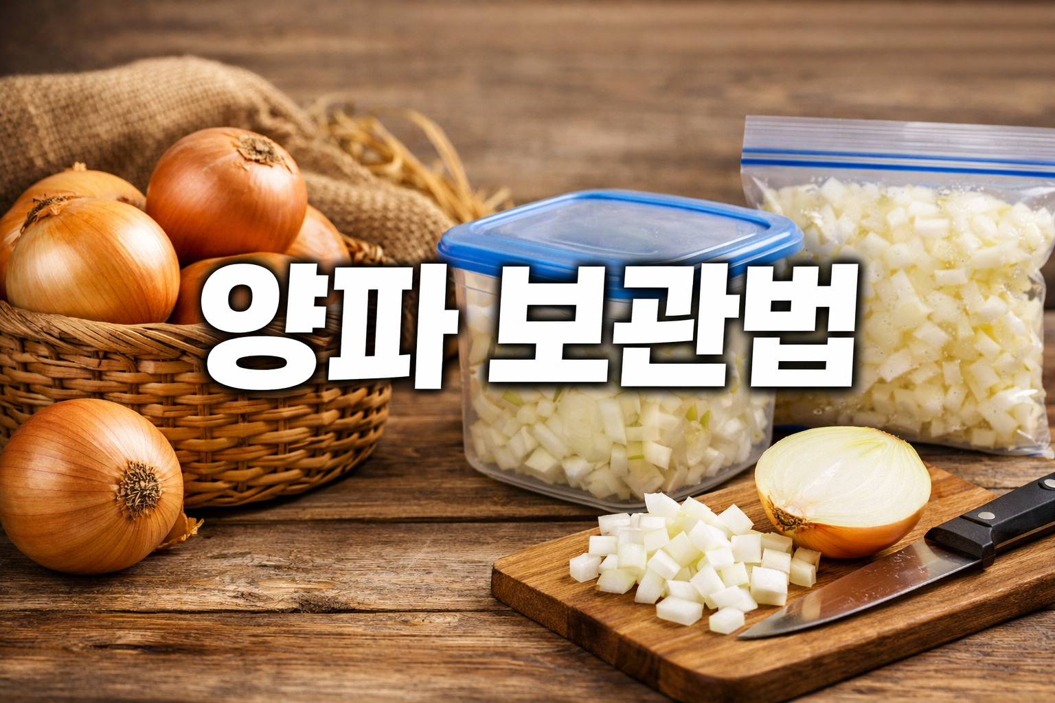 양파 보관법
