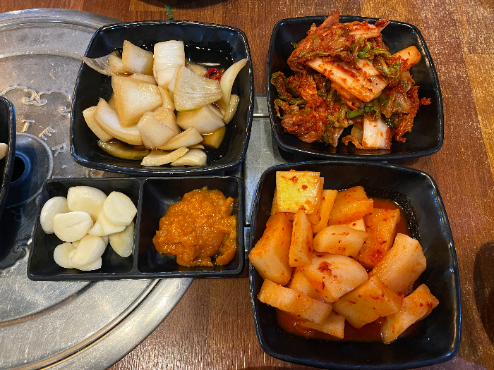 순대국 짝궁 기본 반찬