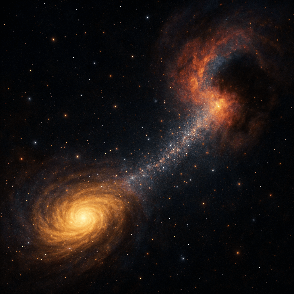 다크 플로우 현상 이미지