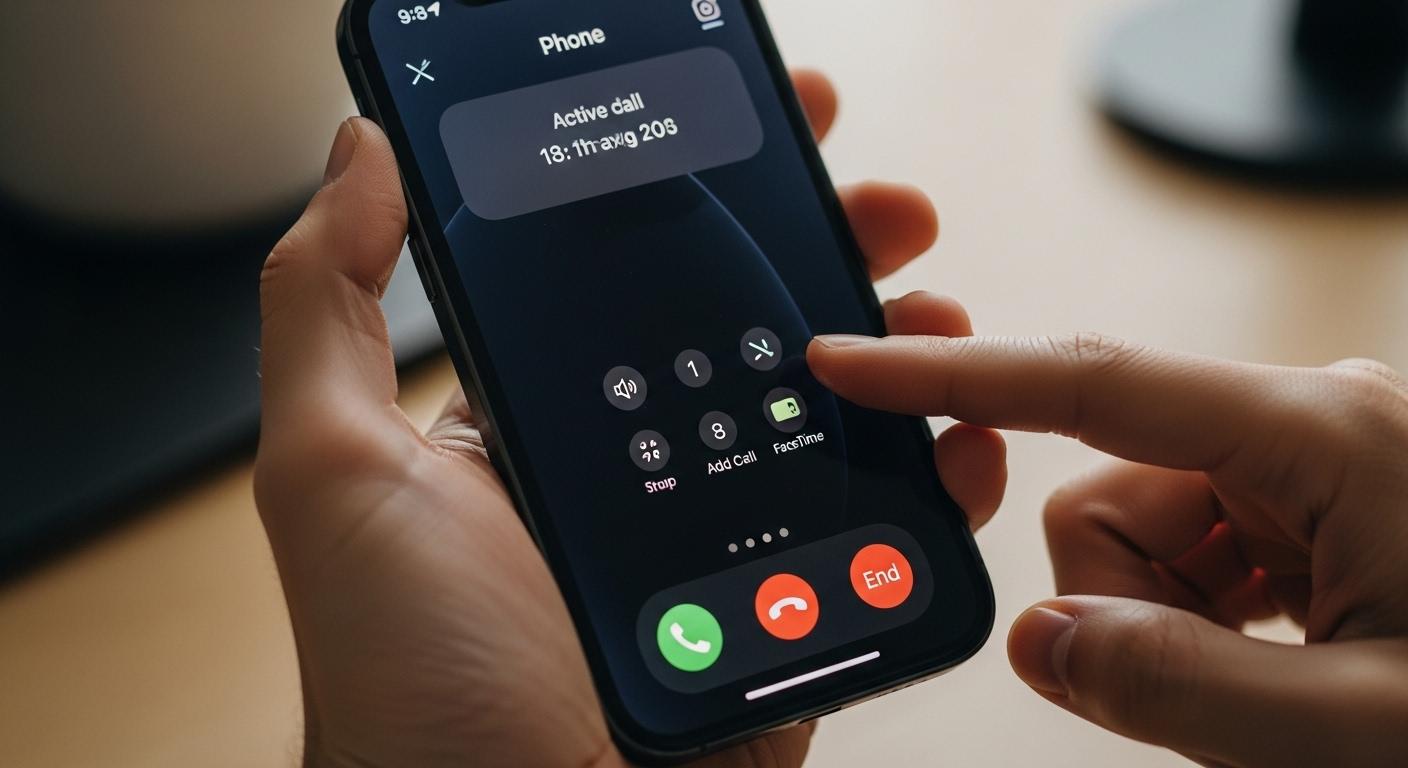 아이폰 통화녹음기능 끄기